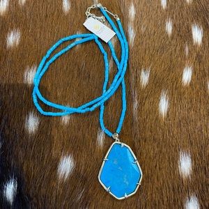 New Kendra Scott turquoise necklace